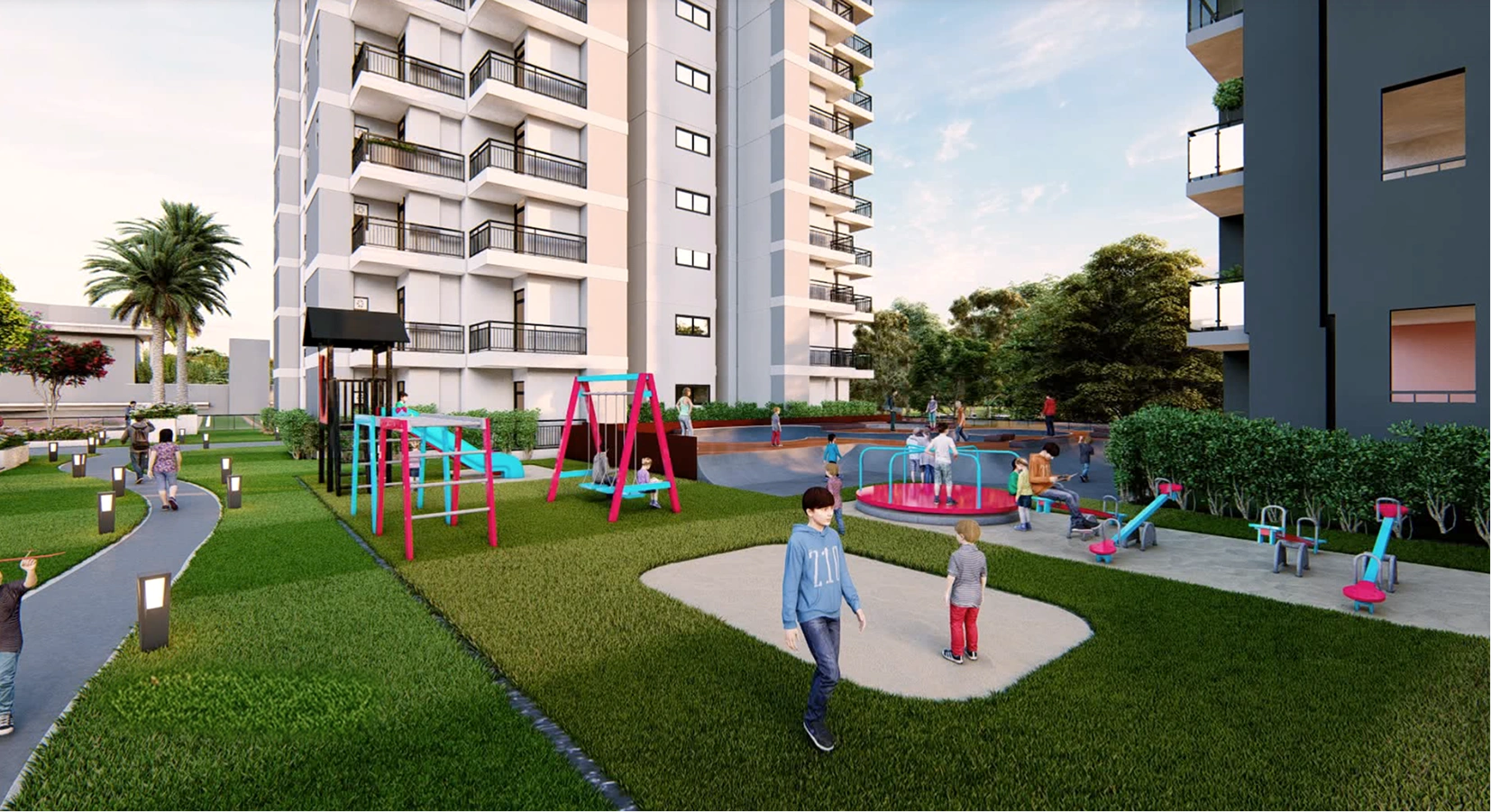 Kids play zone